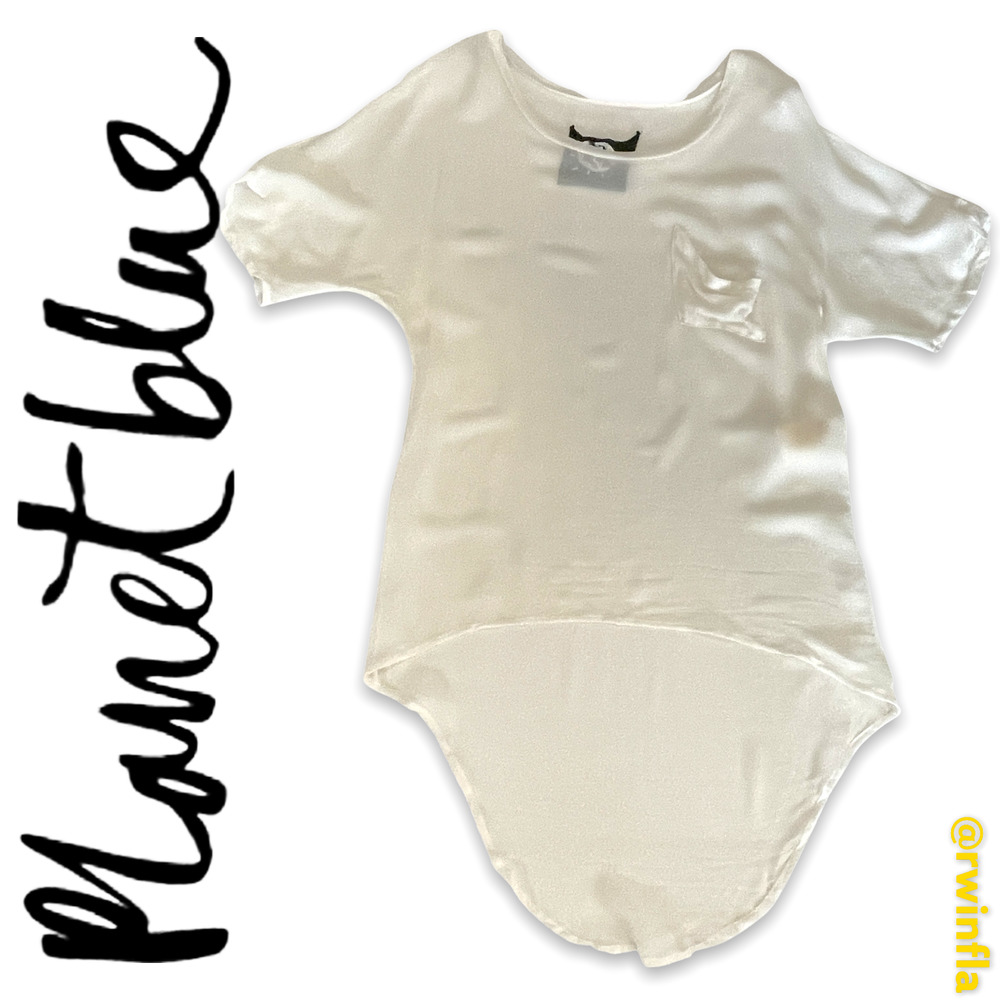 Sheer Top Chiffon Best Bum with Tail Small Ivory
